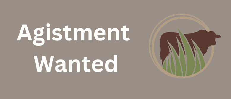 Click here to place an Agistment Available listing